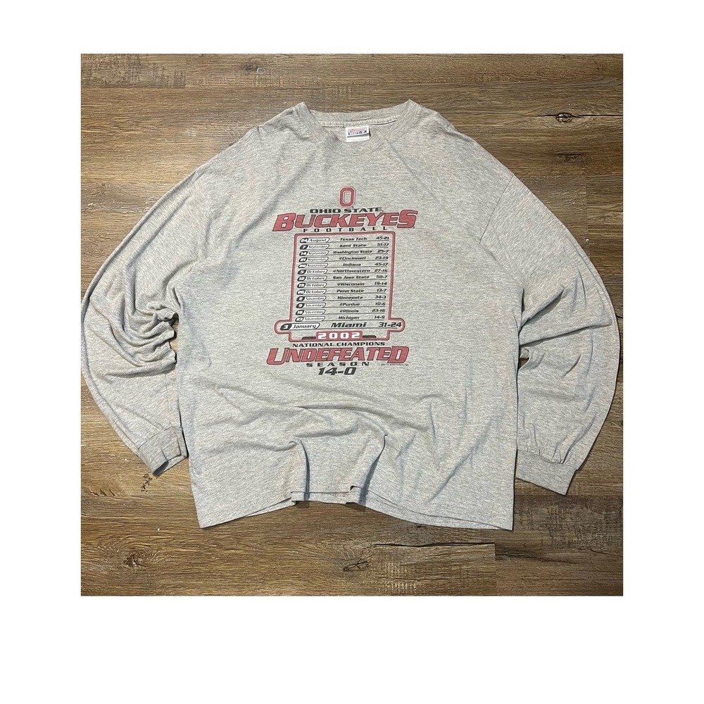 Vintage 2002 Ohio State Long Sleeve Shirt
